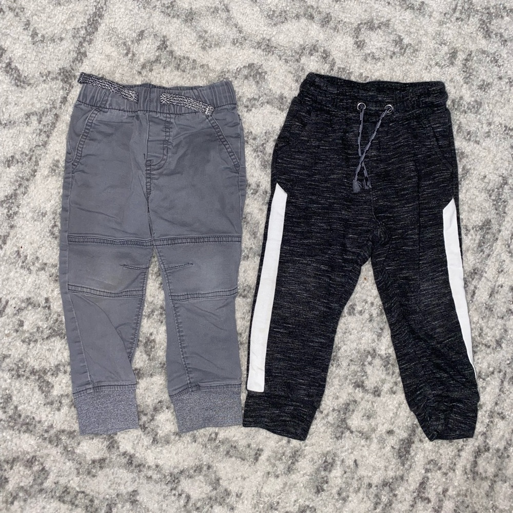 Cat & Jack Toddler boy pants bundle 2T